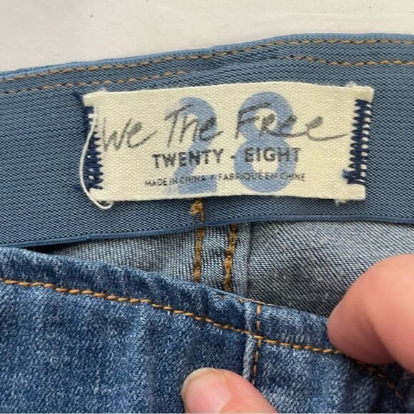 Free People We The Free Penny Pull On High Rise Flare Jeans - Picture 7 of 8